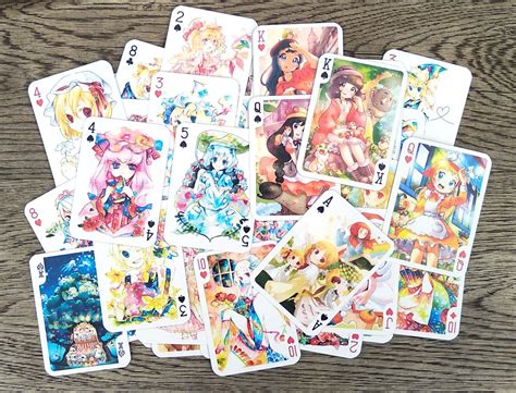 poker anime cards